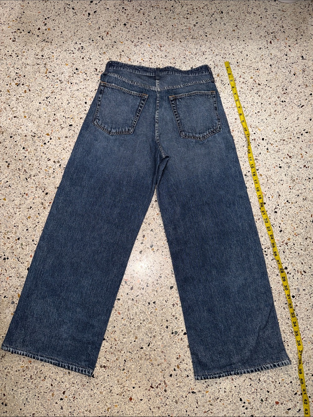 Rag & Bone Miramar soft jeans zipper front pocketless back 25 - Picture 4 of 8